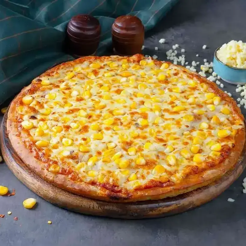 Cheese Corn Pizza (S)