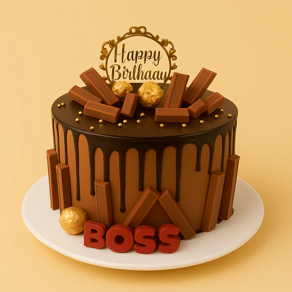 KITKAT CHOCOLATE CAKE