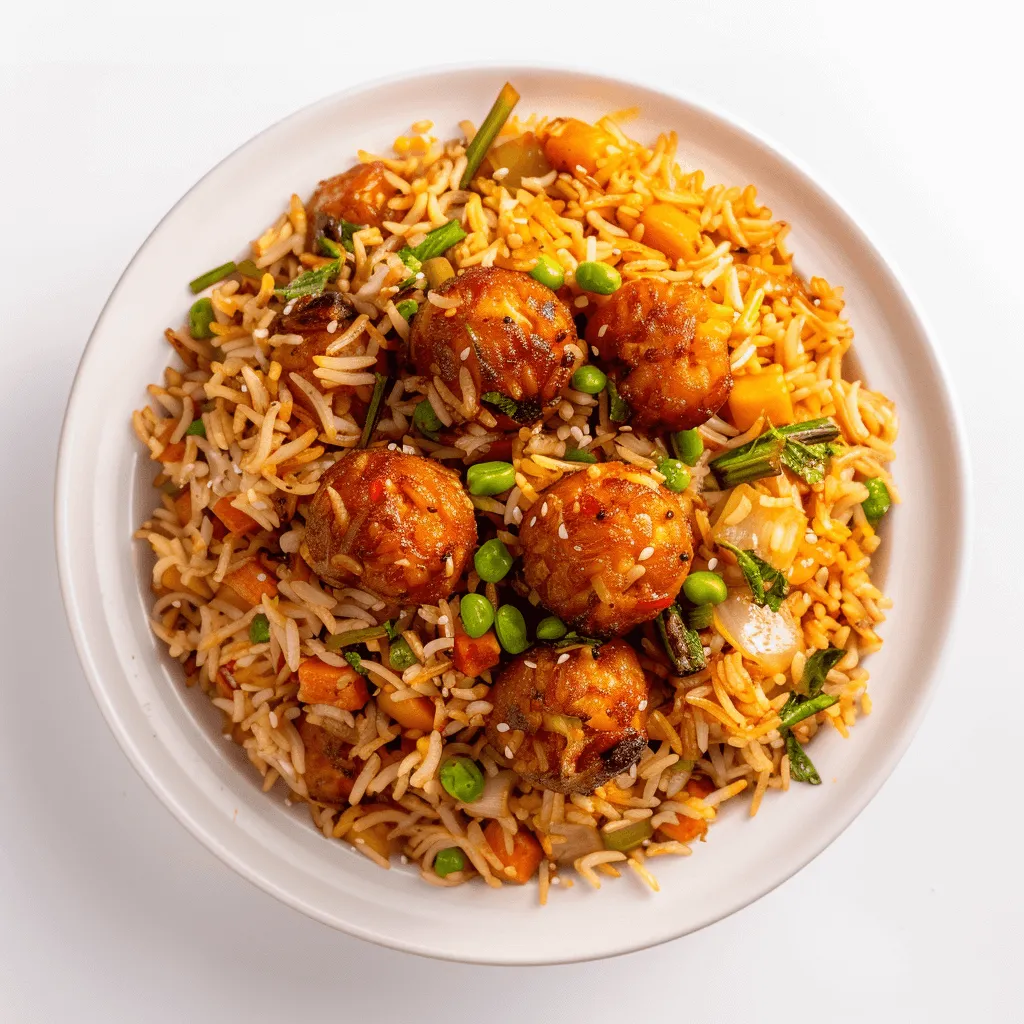 Manchurian Rice