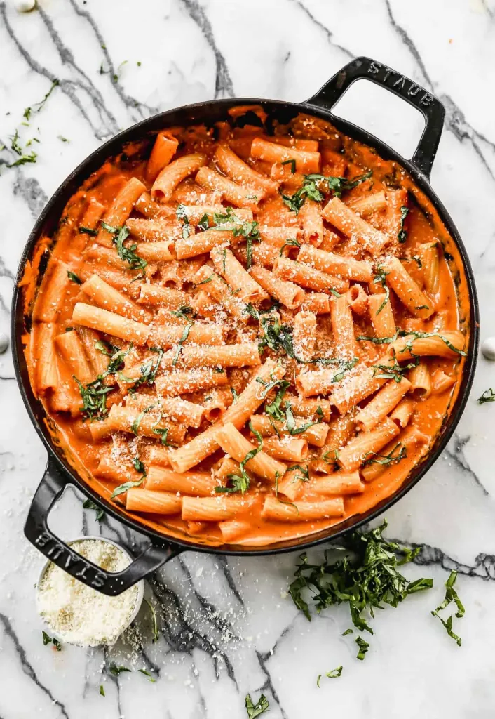 Pink Sauce Baked Pasta