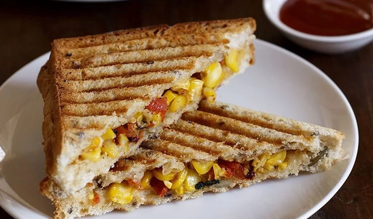 Chilli Corn Sandwich
