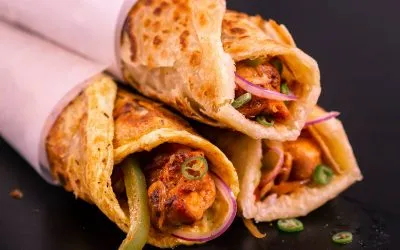 Double Egg Chicken Roll