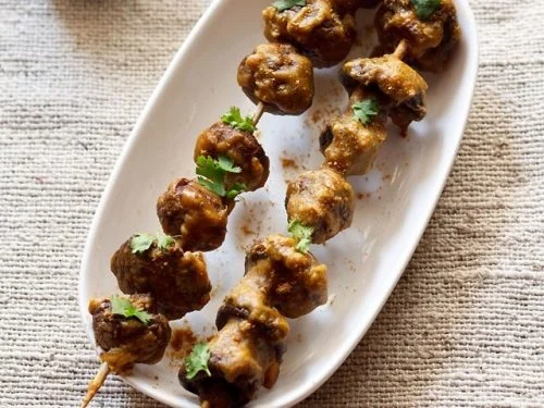 Mushroom Garlic Tikka